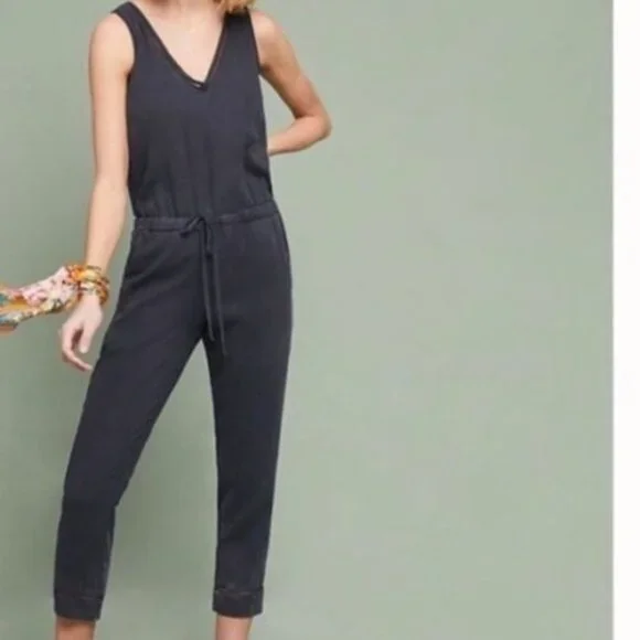 Cloth Stone Julianna Gray Jumpsuit Size XS